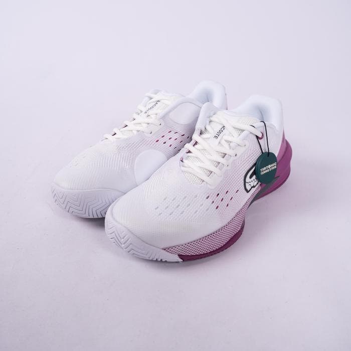 Sepatu Tenis Lacoste AG LT Evo White Pink Tennis Shoes
