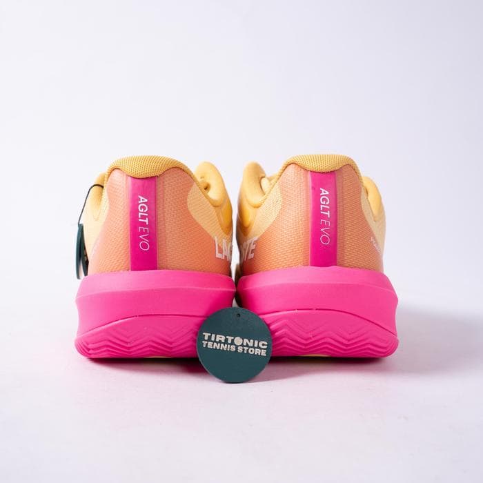 Sepatu Tenis Lacoste AG LT Evo Pink Tennis Shoes