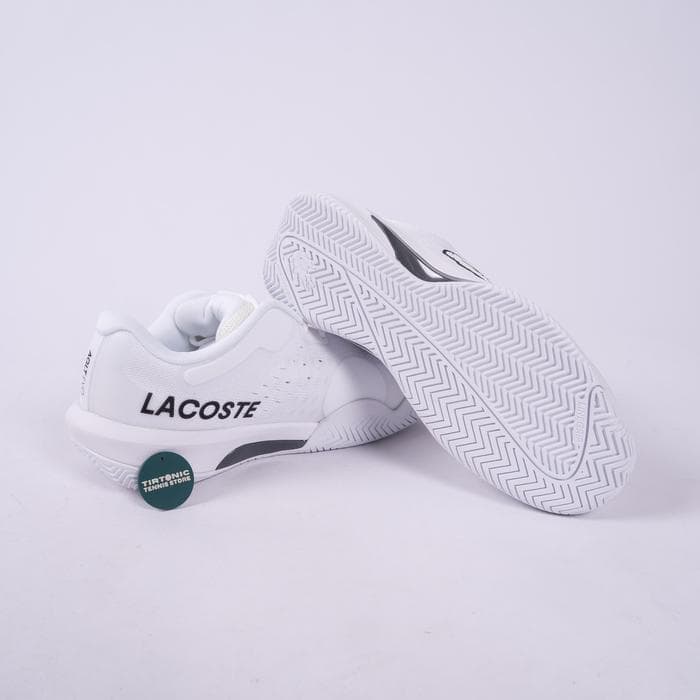 Sepatu Tenis Lacoste AG LT Evo White Tennis Shoes