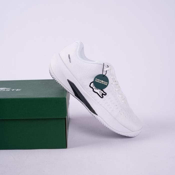 Sepatu Tenis Lacoste AG LT Evo White Tennis Shoes