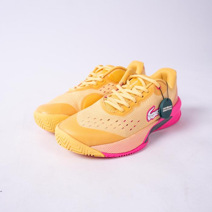 Sepatu Tenis Lacoste AG LT Evo Pink Tennis Shoes